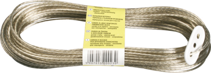 Šňůra s ocel.lankem 20m Kartáčovny