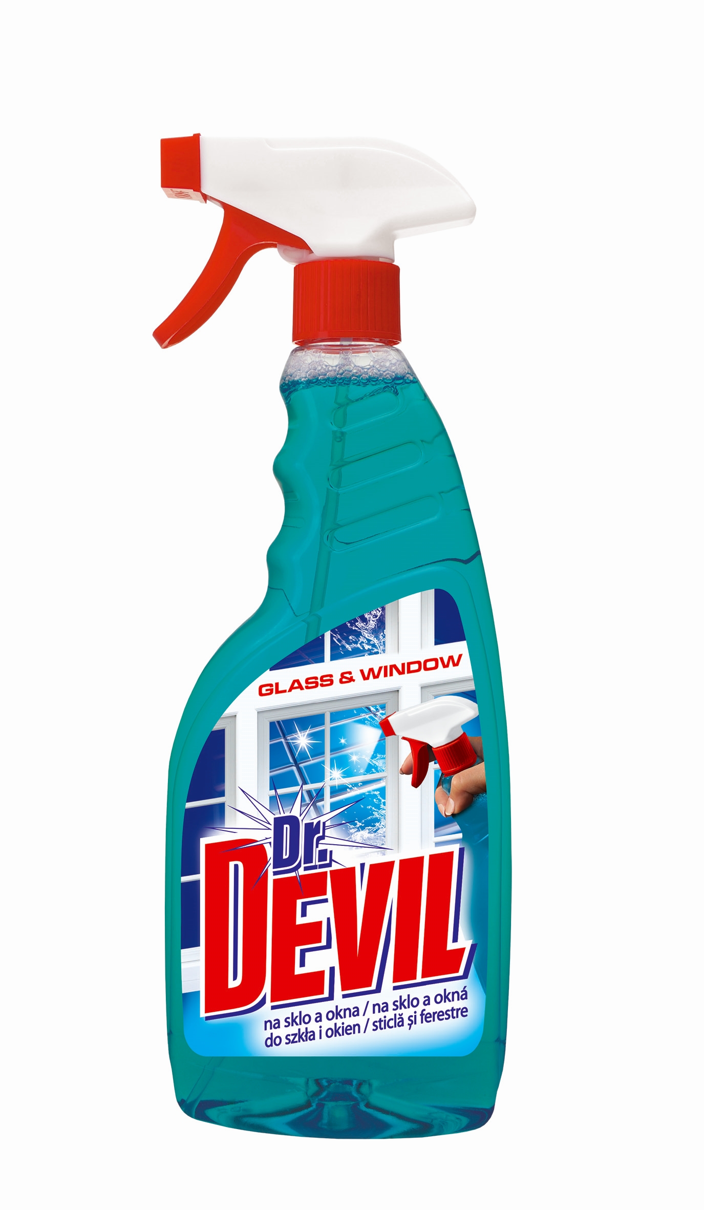 *Dr.Devil na sklo a okna s rozpraš. 750ml