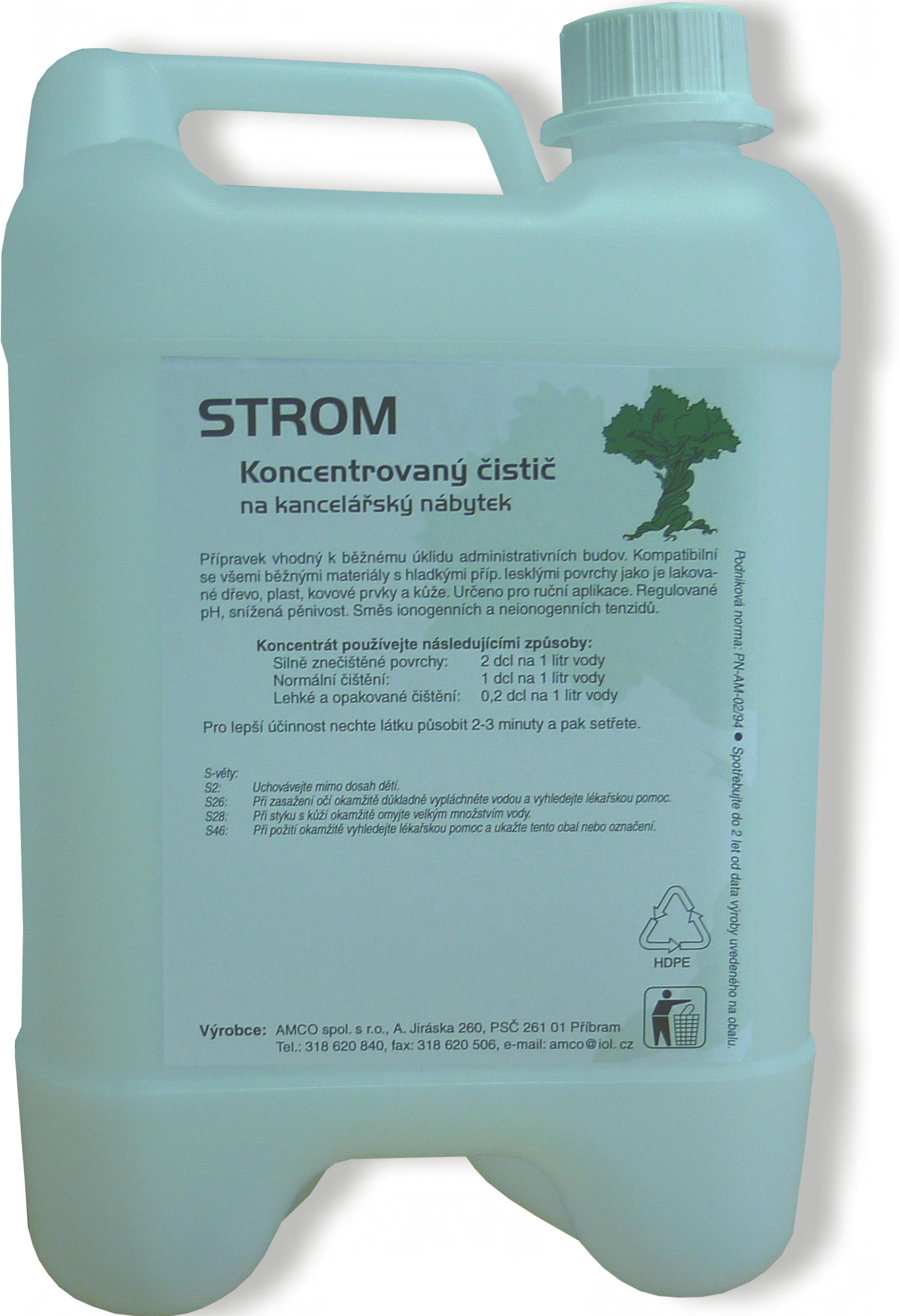 STROM konc.čistič na kancel.nábytek 5L