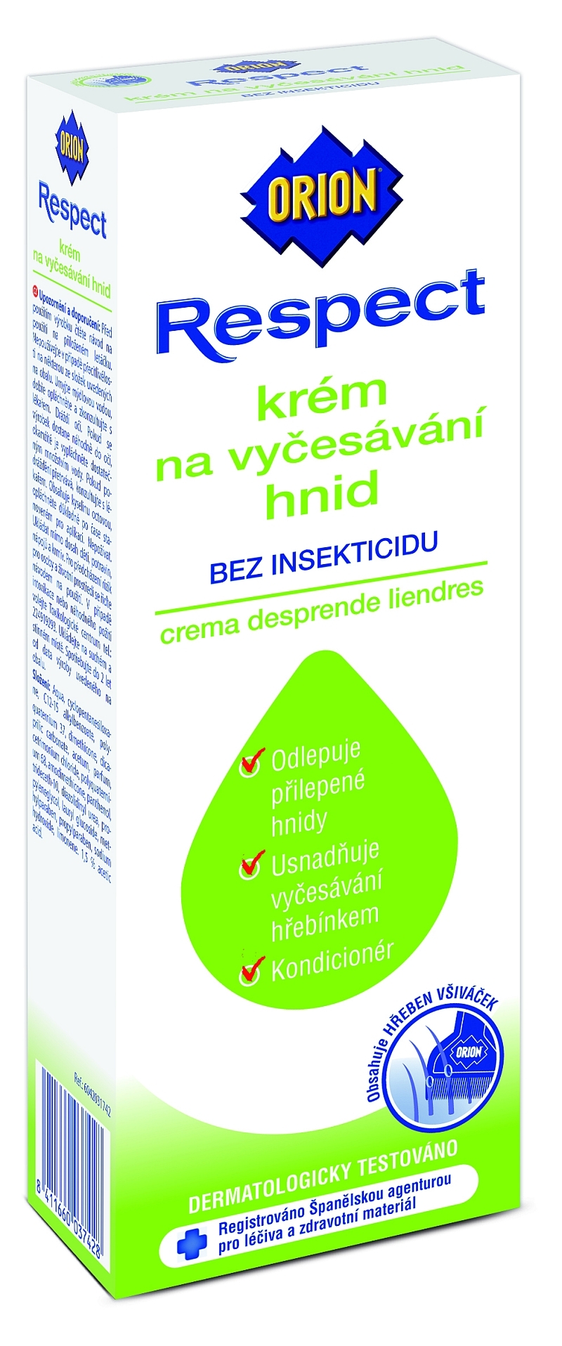 *Orion Respect  krém na vyčes.hnid