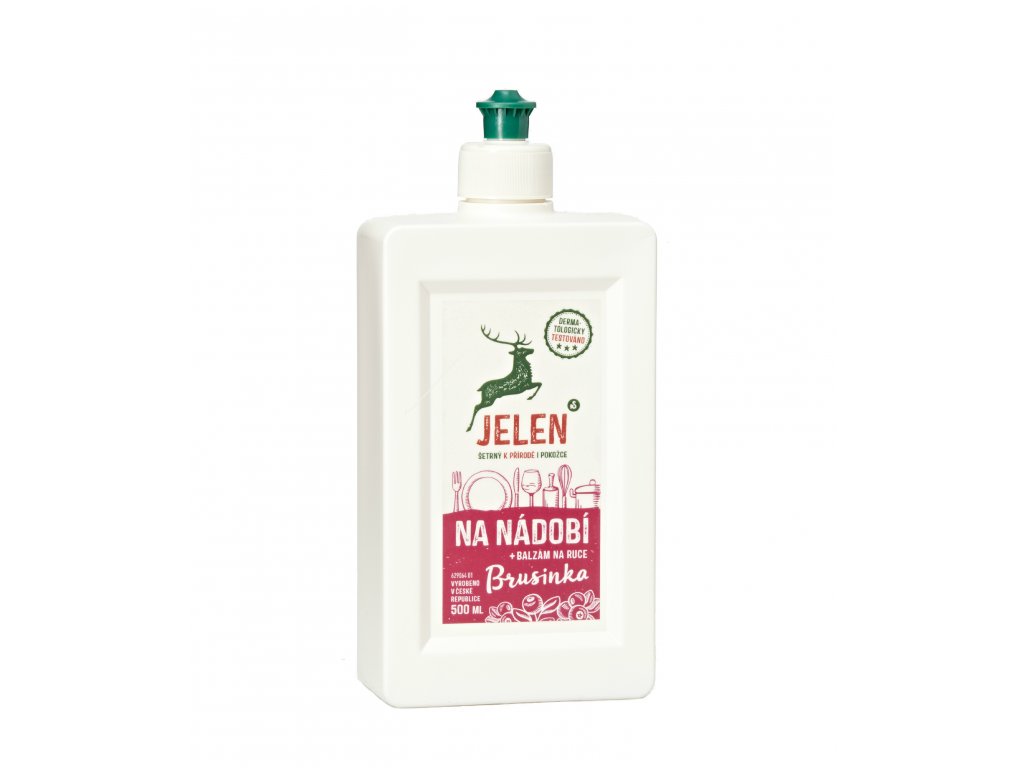 Jelen na nádobí Brusinka 500ml