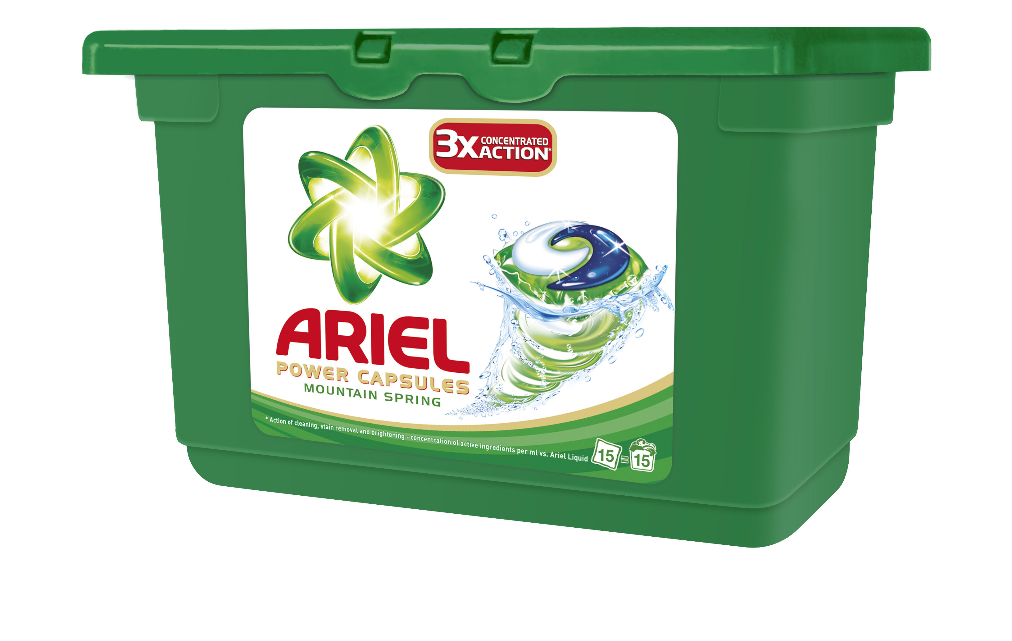 Ariel gelové kapsle 15ks Horská svěžest