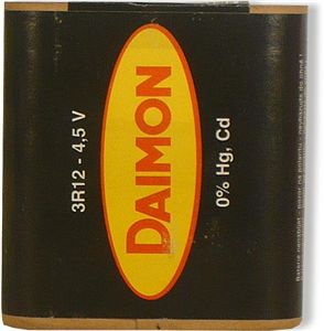 Baterie Daimon 3R12-plochá
