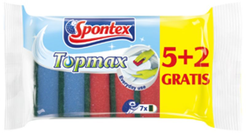 *Houbička Topmax 5+2 Spontex