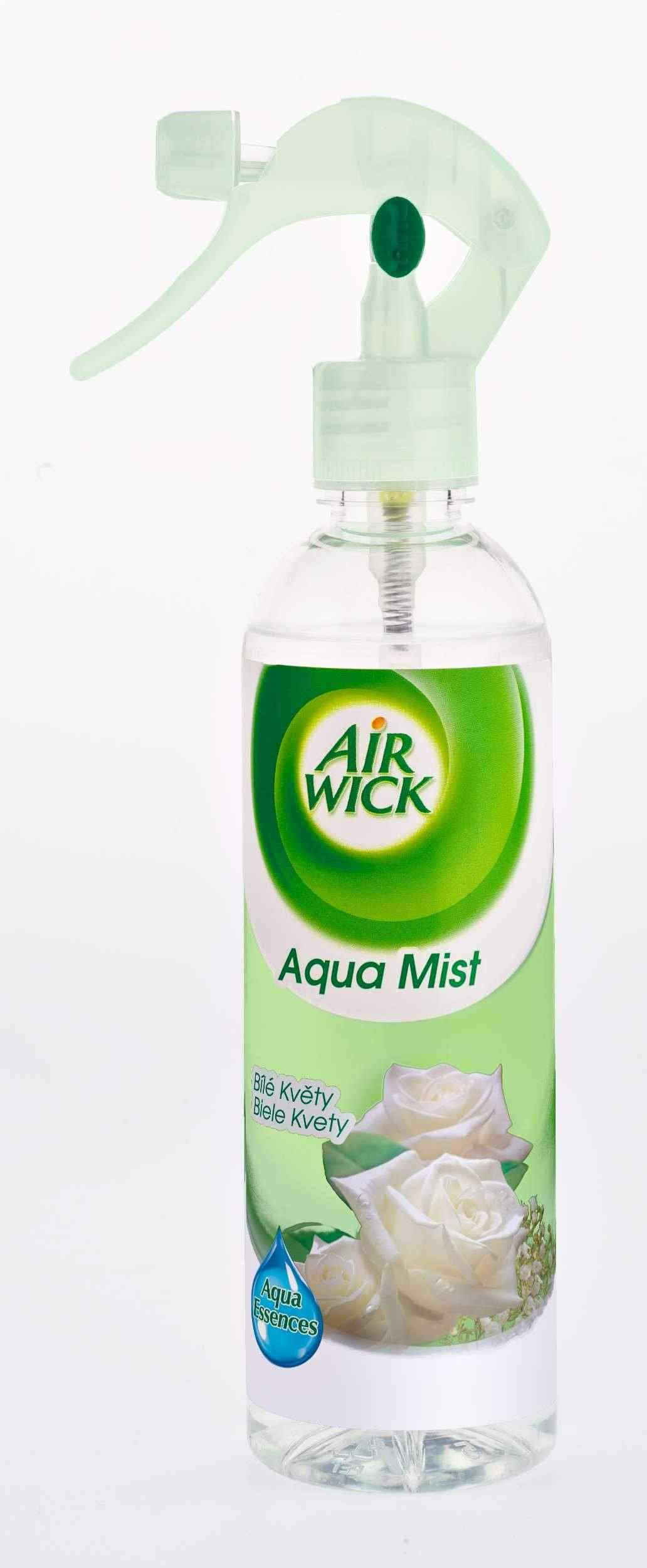 Airwick Aqua Mist Bílé Květy 345ml