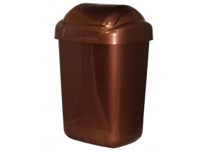 *Koš Standard výklopný hnědý 30l plast