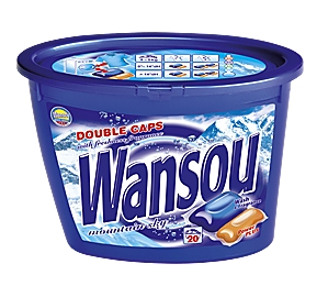 *Wansou dvoukom. prací kapsle Mountain 20ks