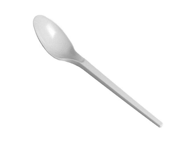 Lžíce polévkové Q bílé 100ks