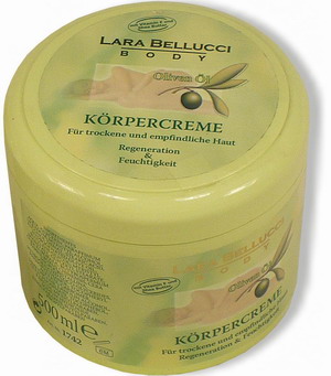 Lara Belluci - těl.krém Oliva 500 ml