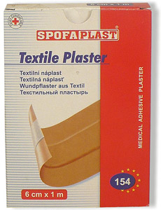 Náplast Spofaplast 154 1m x 6cm