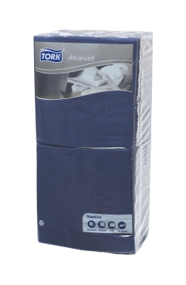 *Ubrousky Tork 33x33 tm.modré 18462 250ks