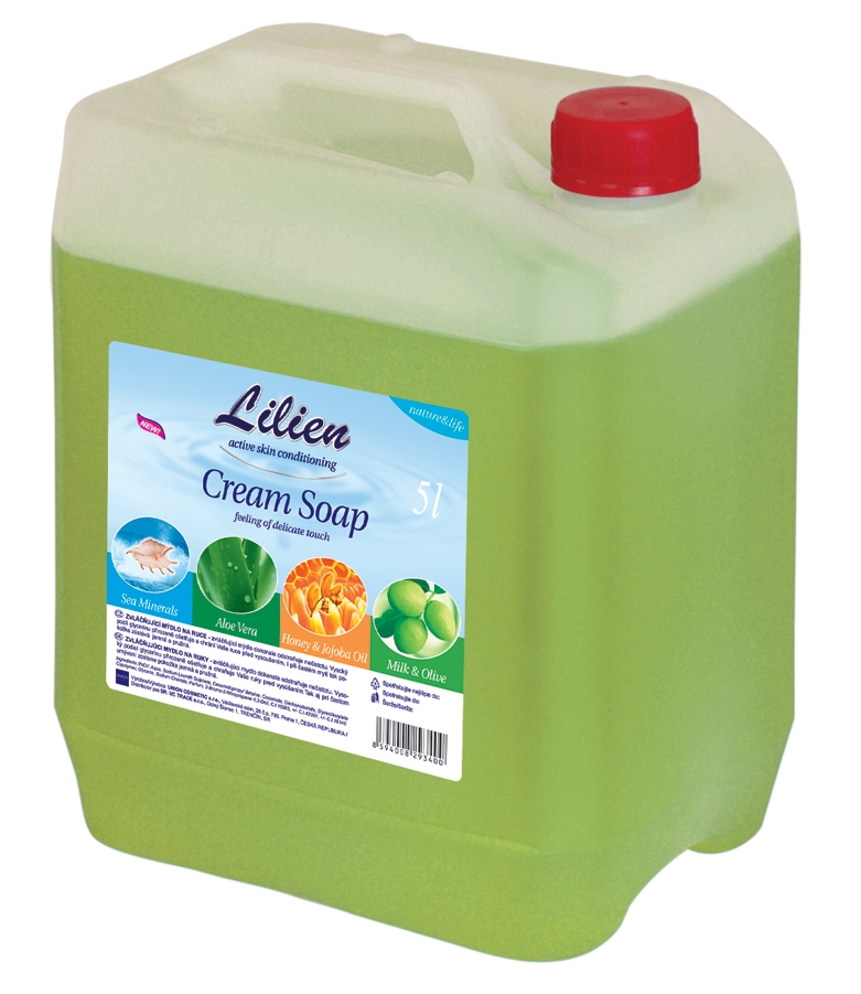 Lilien tek.mýdlo 5l Aloe vera