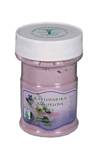 Karl.koupel.sůl s vůní fialky 300gVřídlo