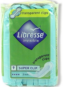 Libresse Inv.Tr.clip Super 9 ks/3mm/8829