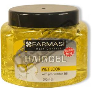 Farmasi gel na vlasy Wet Look 500ml žlut