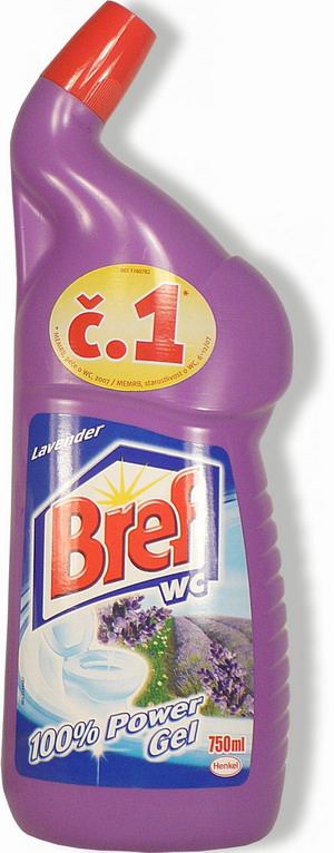 *Bref WC Power gel chlorine  750 ml