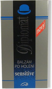 Diplomat balzám po holení sensitive 100