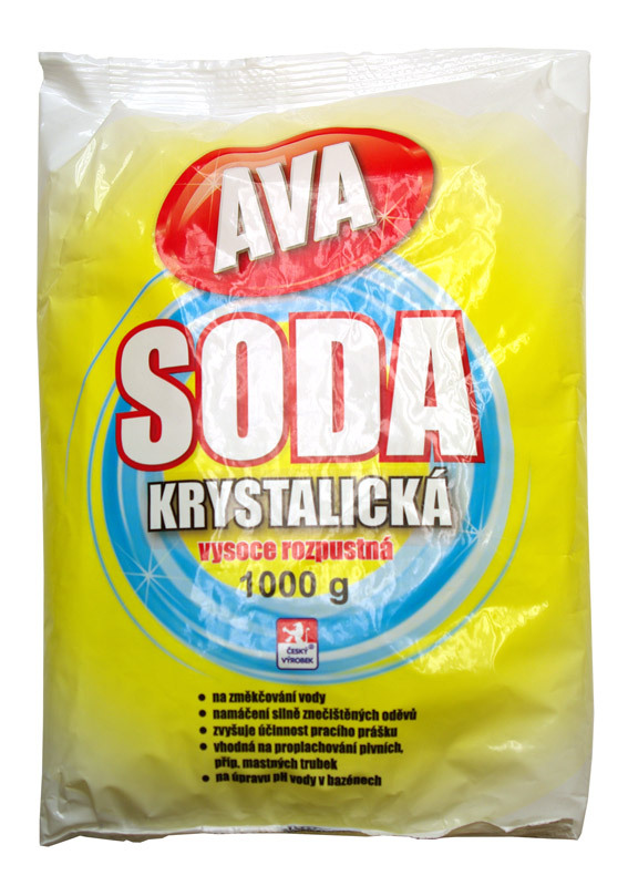 Soda krystalická 1kg Hlubna