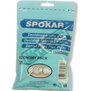 Dentální párátka s nití "TOOTH" 50ks