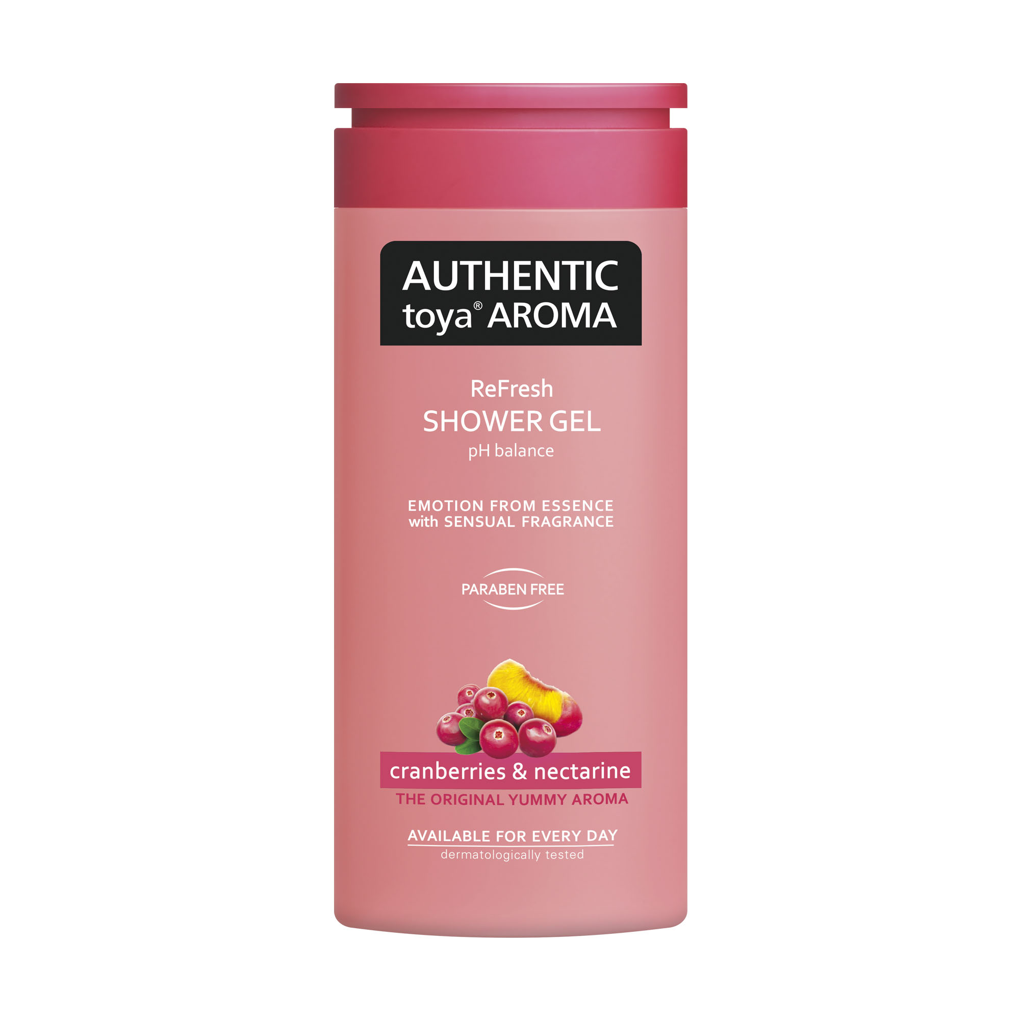 AUTHENTIC sprchový gel 400ml Cranberries&nectarine