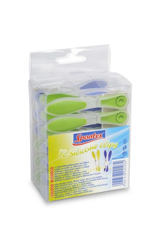 *Kolíčky na prádlo 12ks silikonové