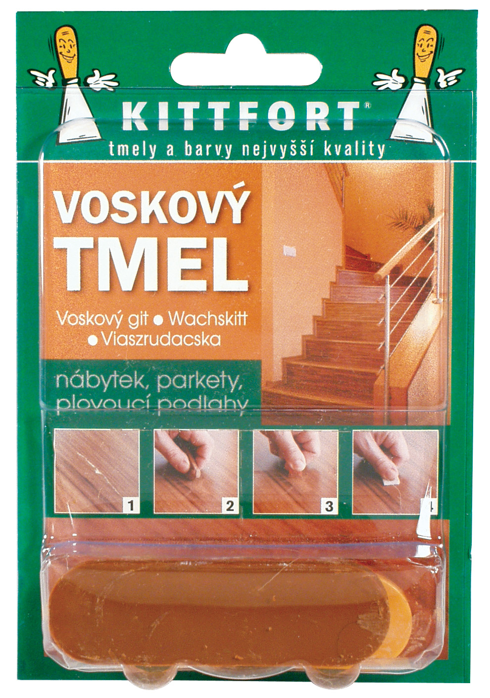 Voskový tmel Borovice Kittfort