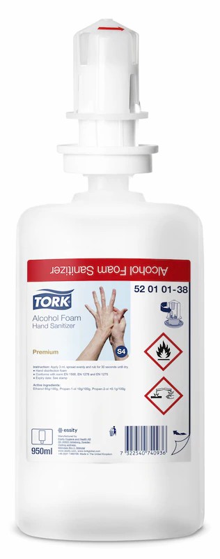 *Tork Alcohol Foam Sanitizer 950ml 520101