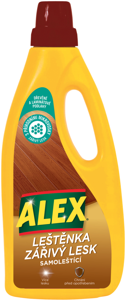 Alex leštěnka na dřevo a laminát 750ml