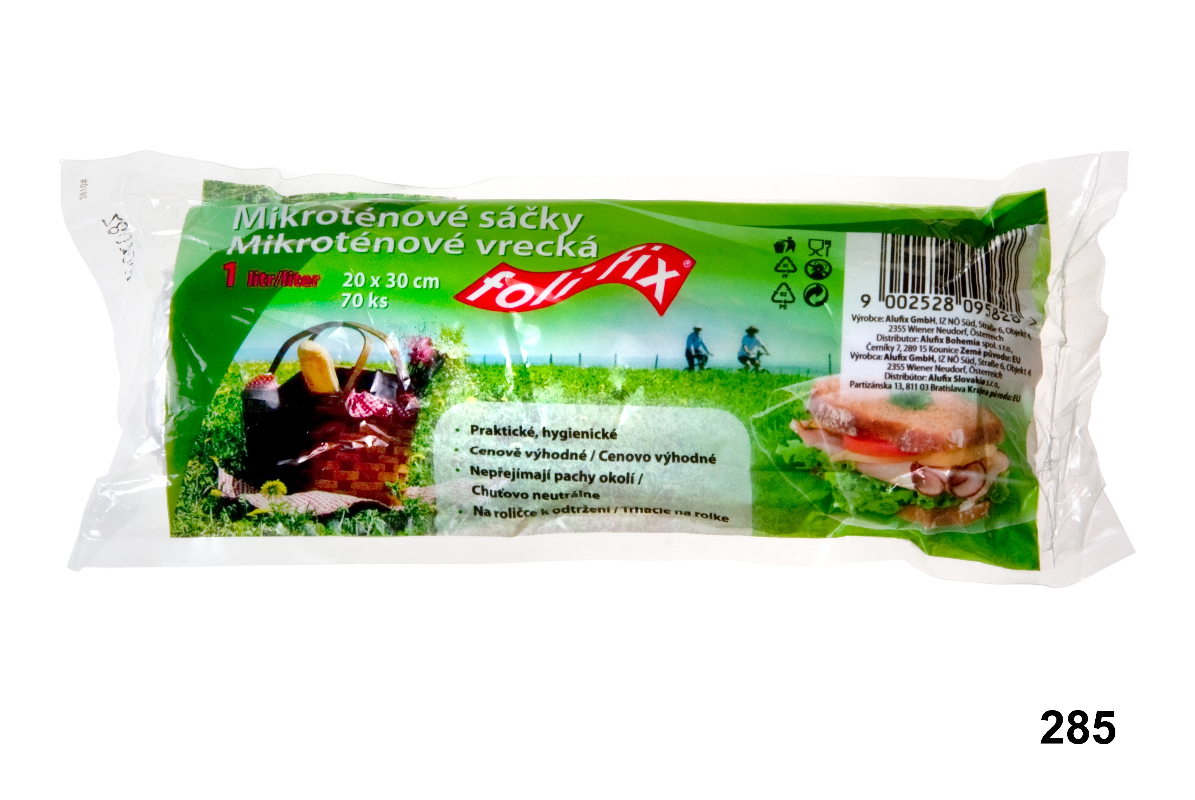 Sáčky mikroten 1l/50ks 20x30cm folifix