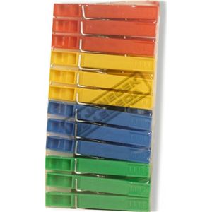 *Kolíčky 24ks plastové Fave