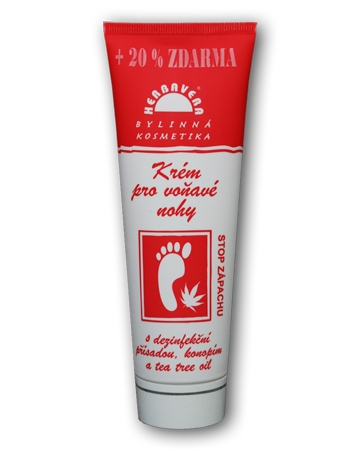 Herbavera krém pro voňavé nohy 120ml