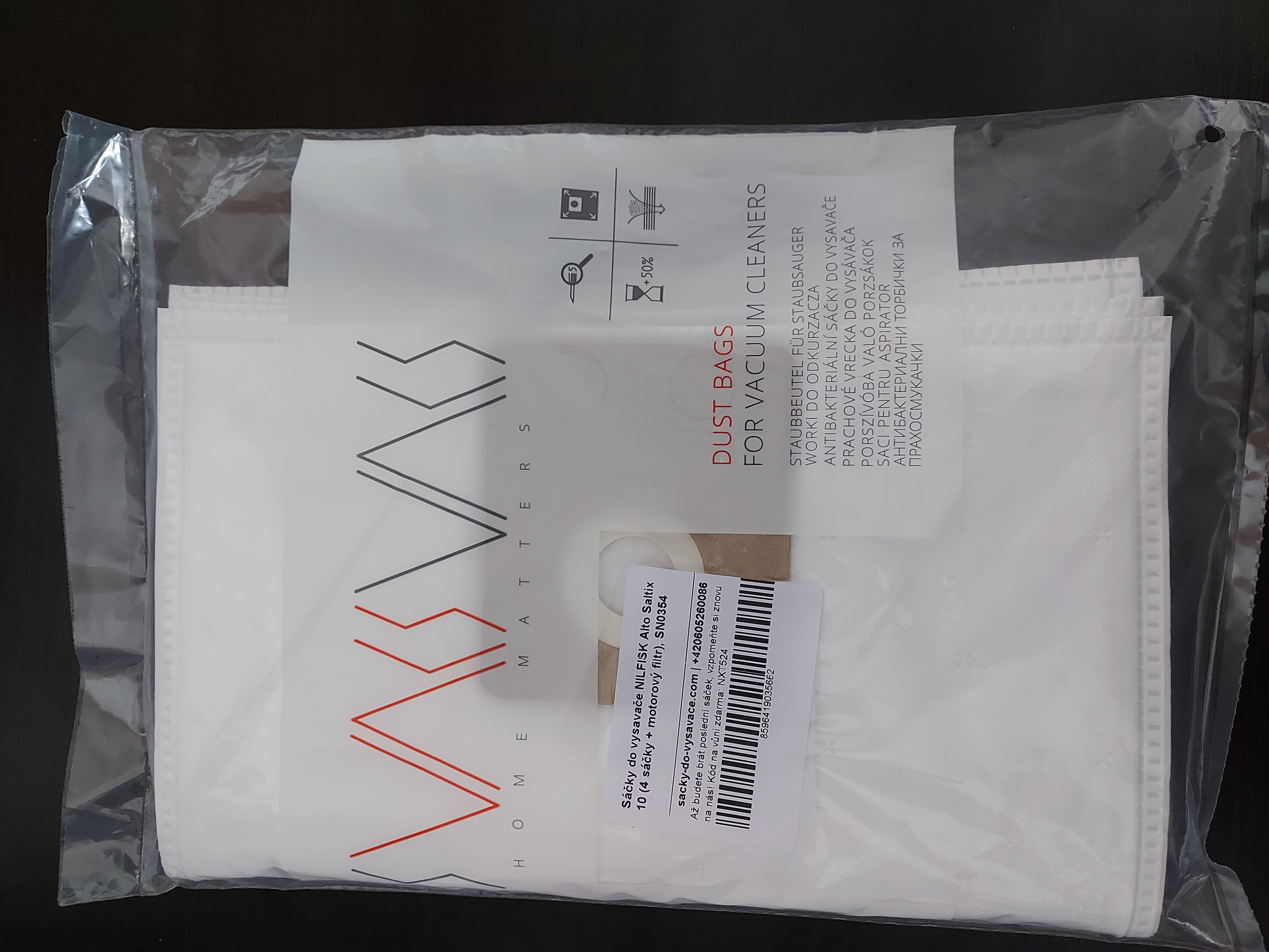 Sáčky do vysavače NILFISK ALTO Saltix