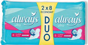 Always Ultra Super Plus 8 ks DUO