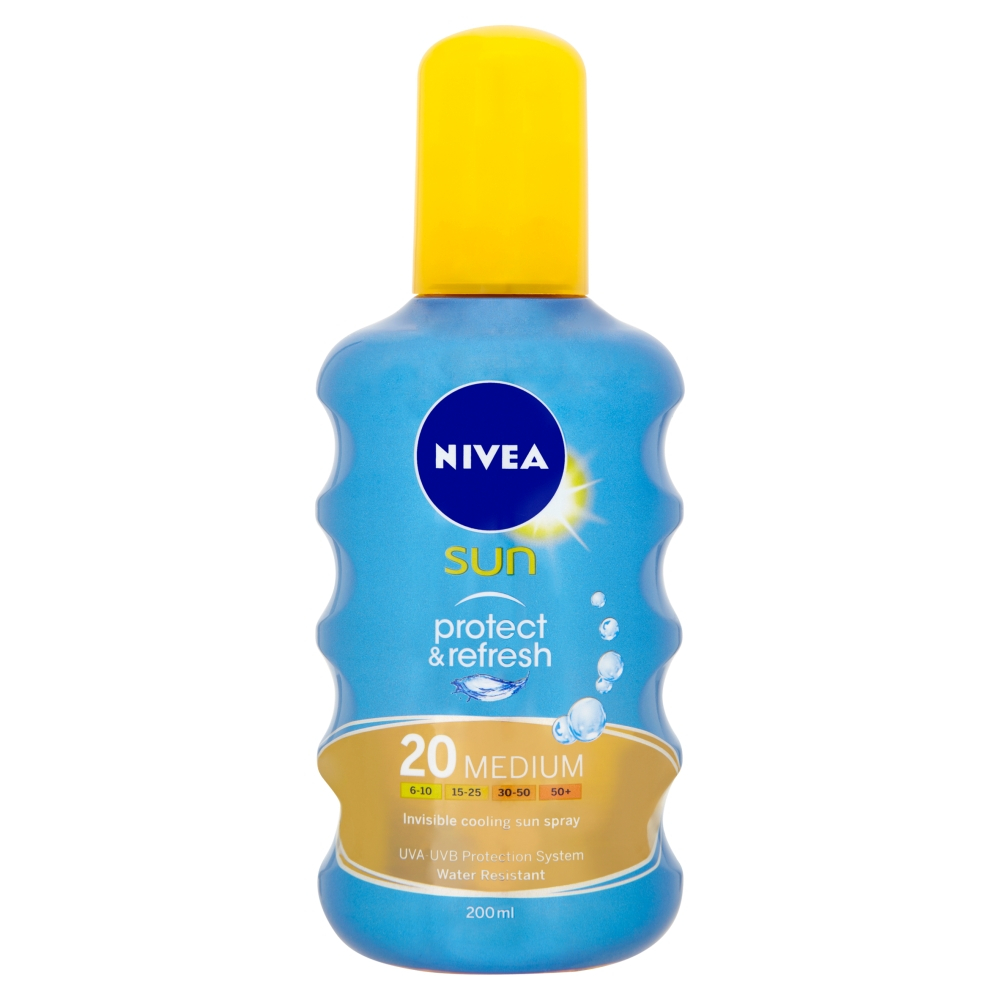 Nivea Sun neviditelný sprej OF 20 200ml