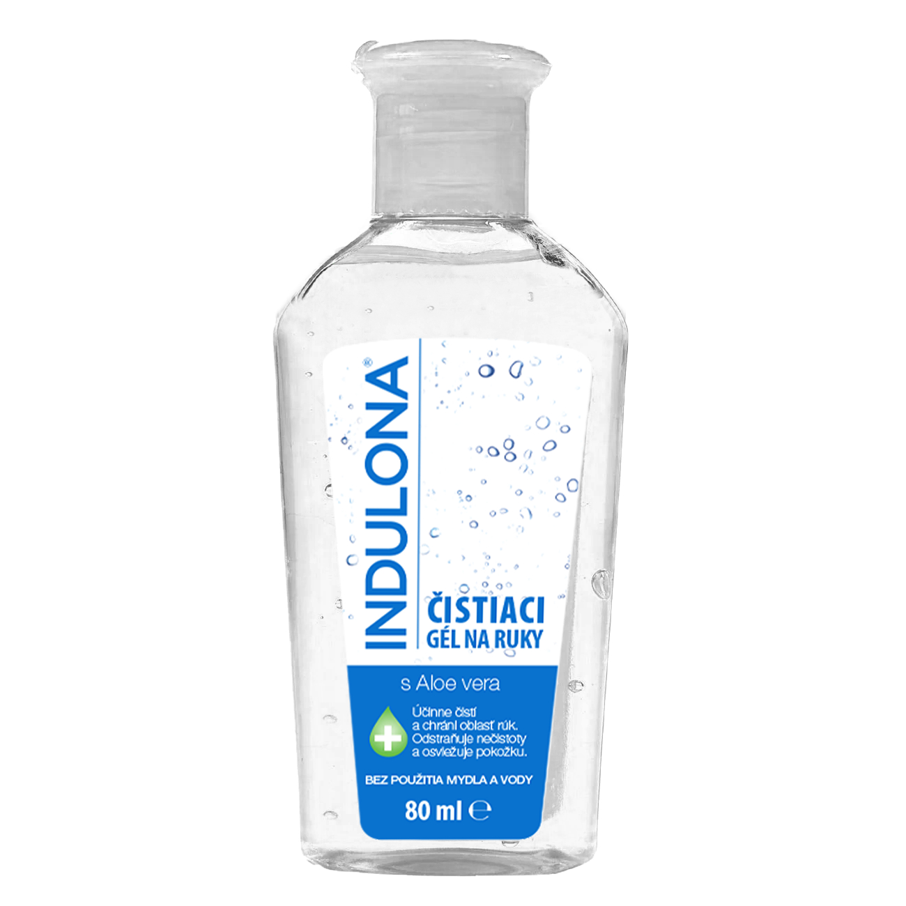 Indulona čistící gel na ruce 80ml Aloe vera