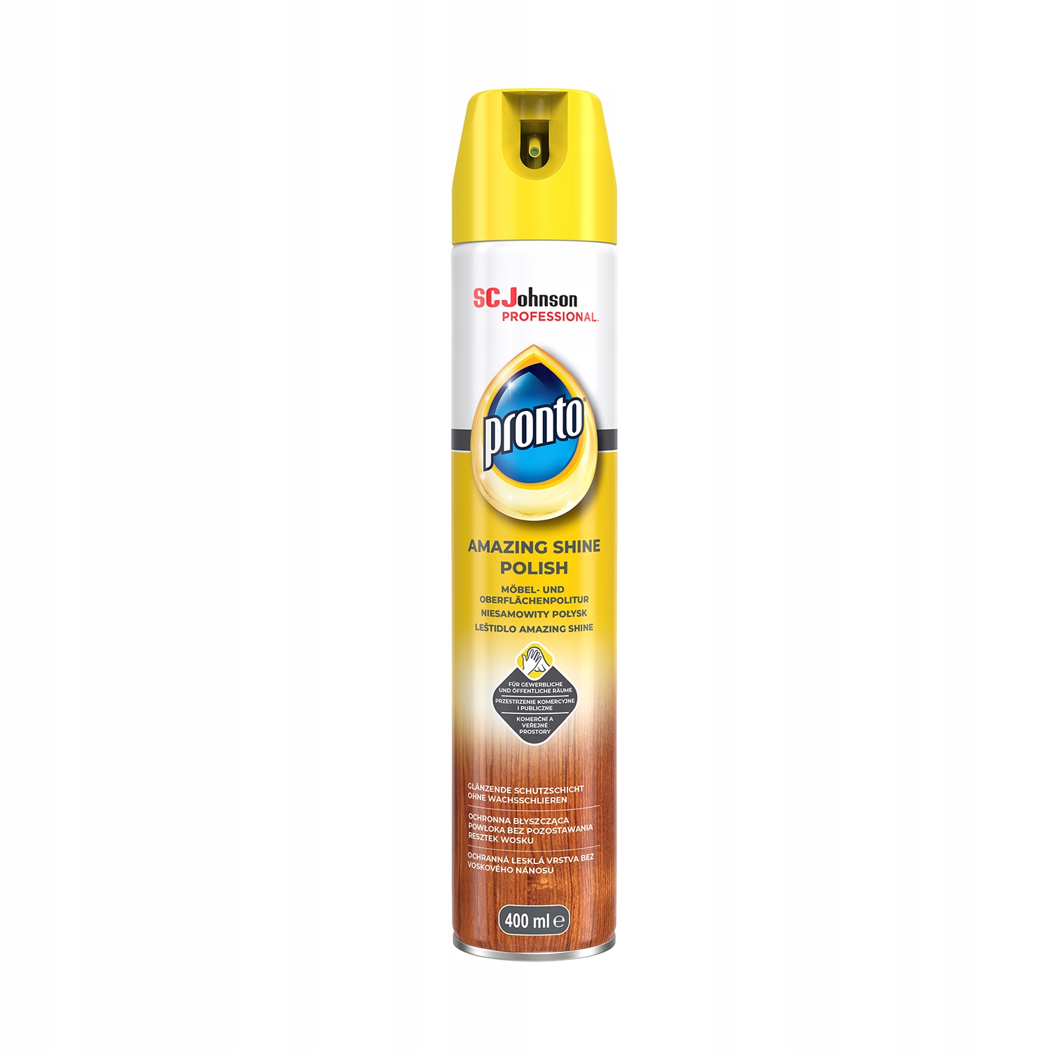 Pronto Amazing Shine Polish 400ml hnědé