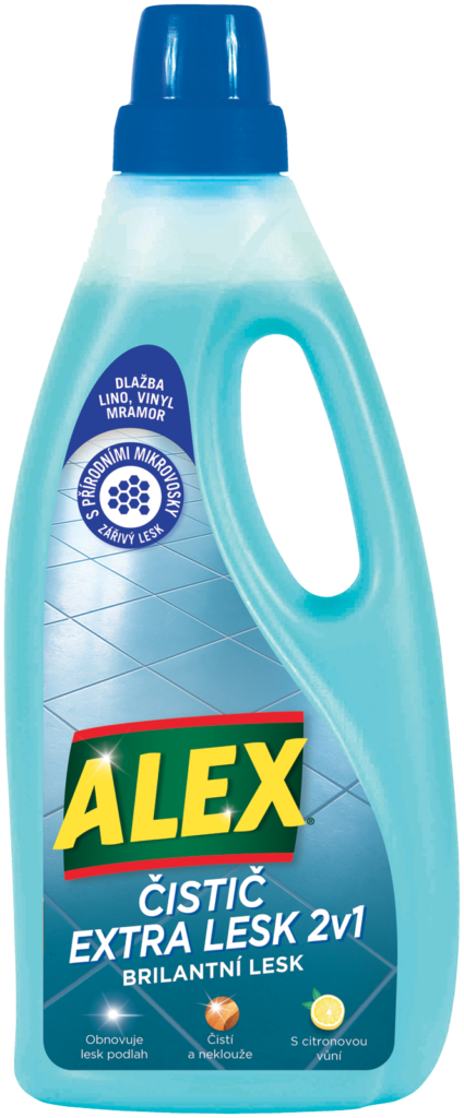 Alex Extra lesk 2v1 na lino a dlažbu 750ml