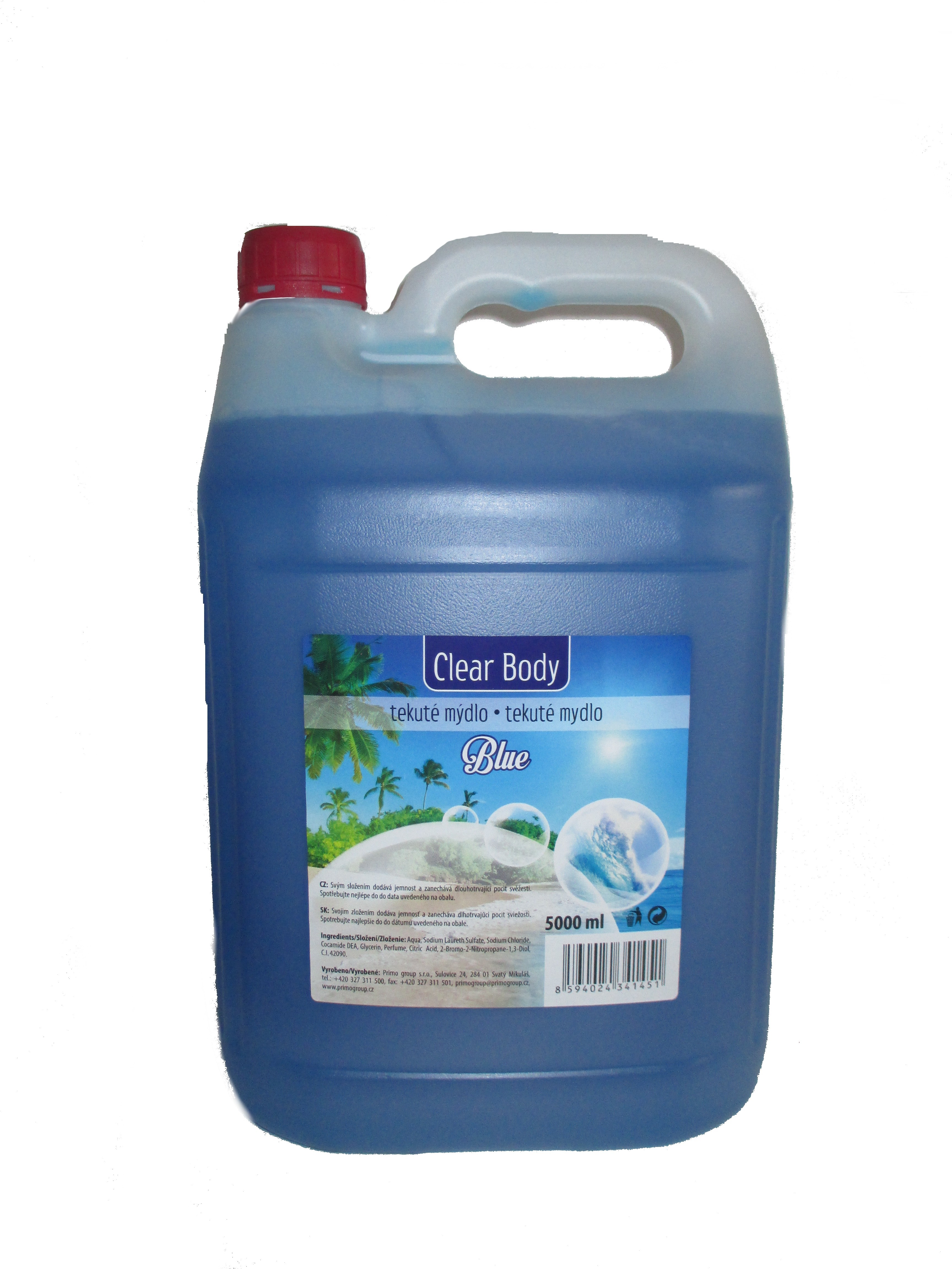 Clear Body tek.mýdlo 5l Blue