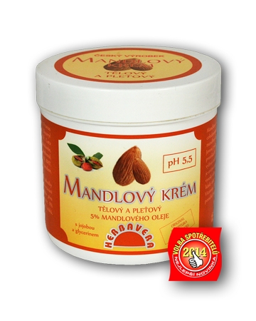 *Herbavera Mandlový krém s jojobou 250ml