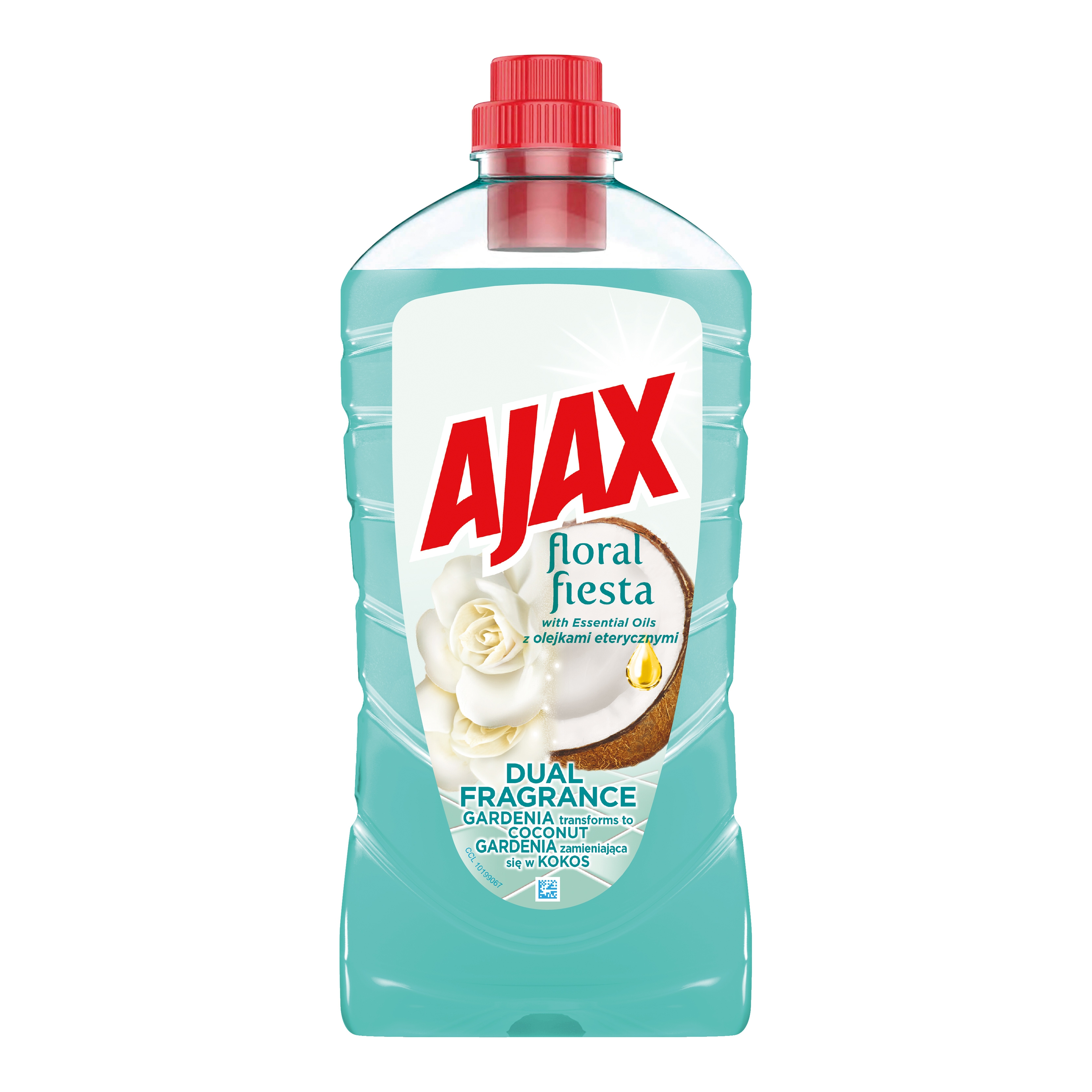 Ajax Dual Fragrance Gardenie - Coconut 1l