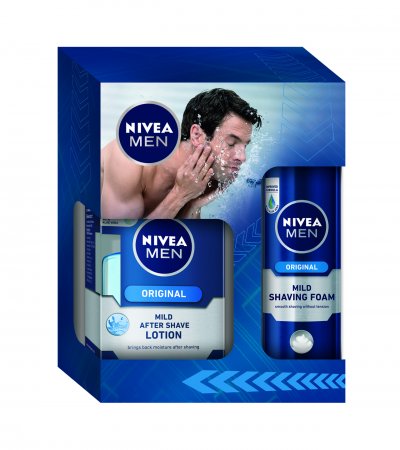 Nivea kazeta - voda po hol.+ pěna na hol