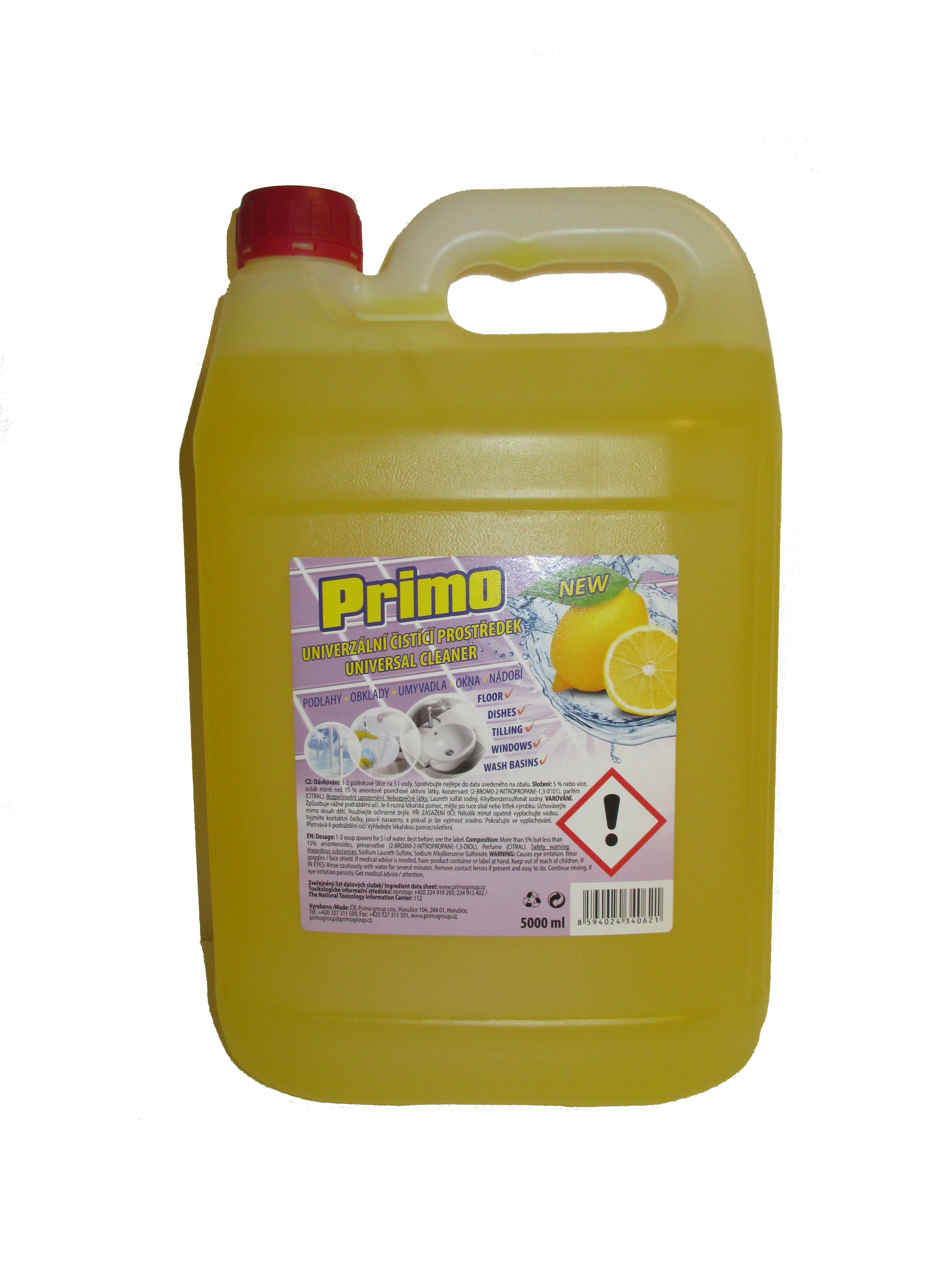 Primona(Primo) Univerzál 5l žlutý