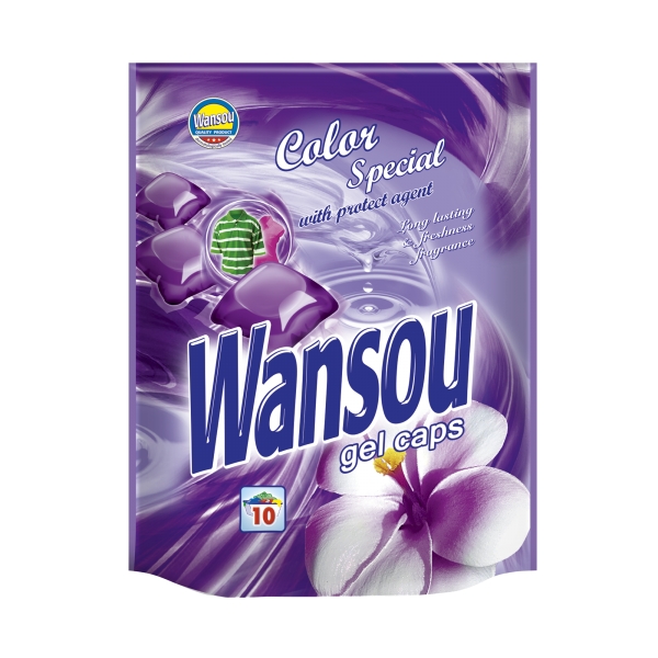 *Wansou prací kapsle 10ks Color special