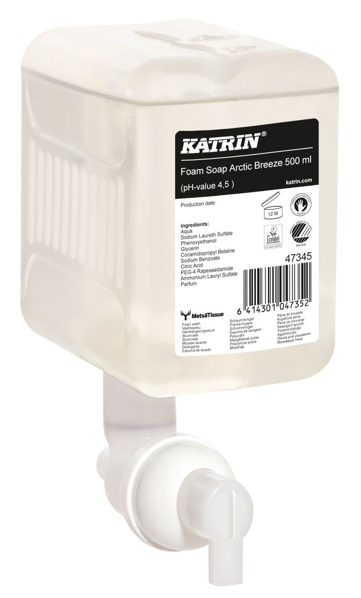 *Katrin pěnové mýdlo 47345 500ml ARCTIC BREEZE