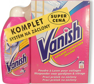 Vanish prací prášek na záclony 400g
