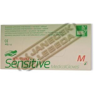 *Rukavice Latex Esp.M 100ks pudr bílé jednoráz.