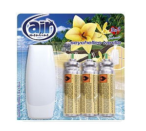 AIR menline osvěž. spray 3x15ml Seychelles vanilla