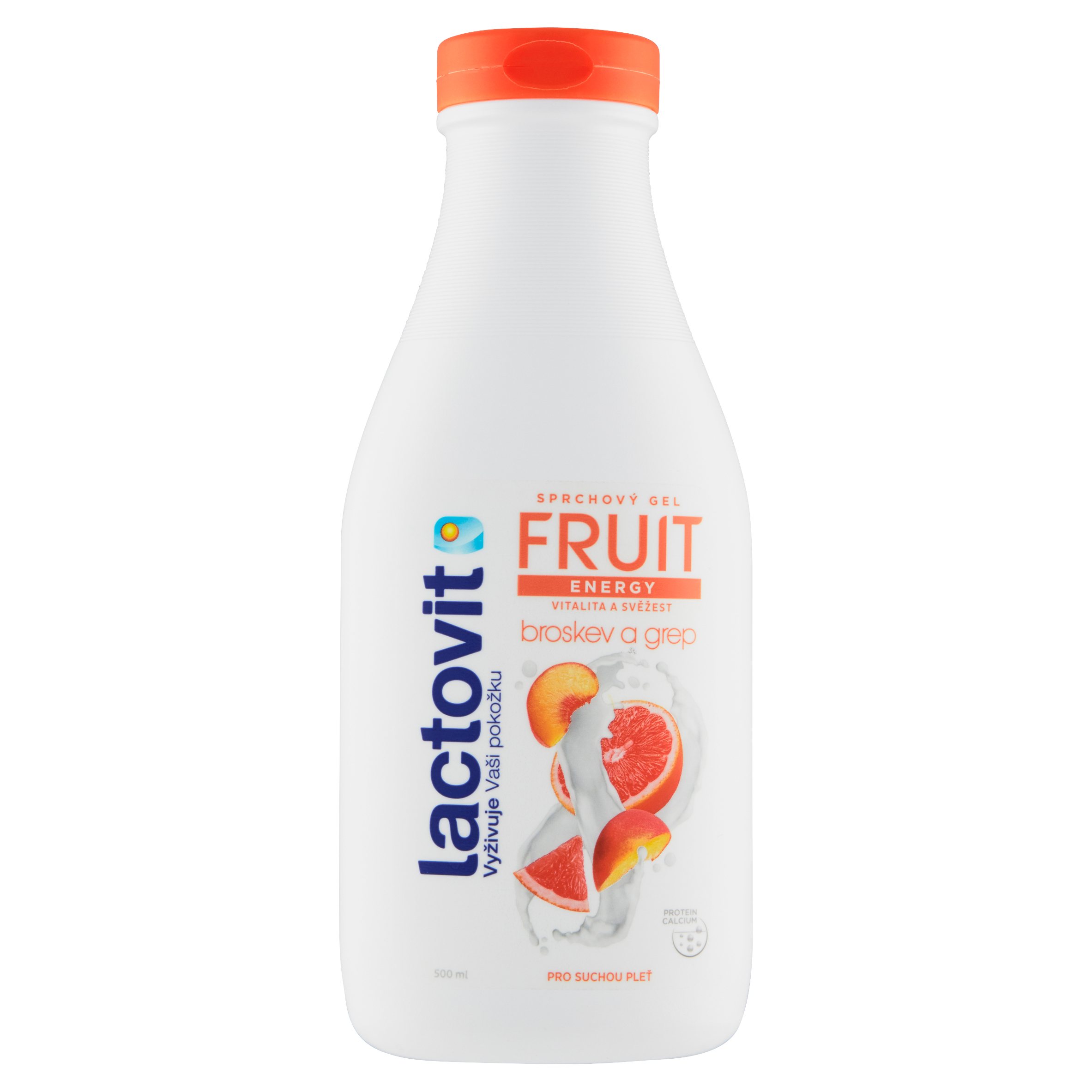 Lactovit Fruit Broskev&grep sprchový gel 500ml