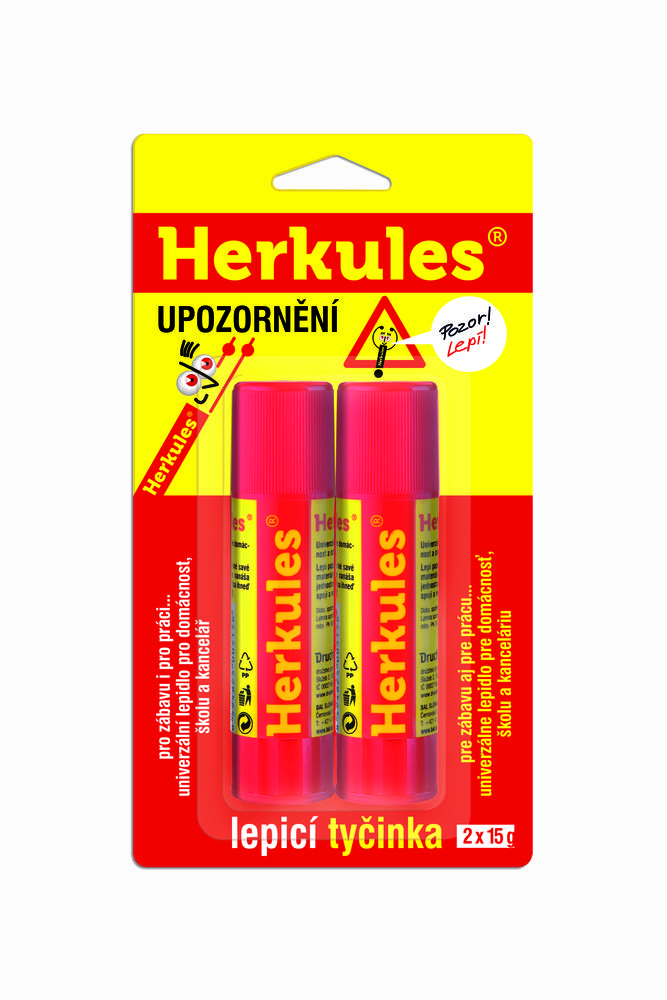 Herkules lepící tyčinka 2x15g - blistr