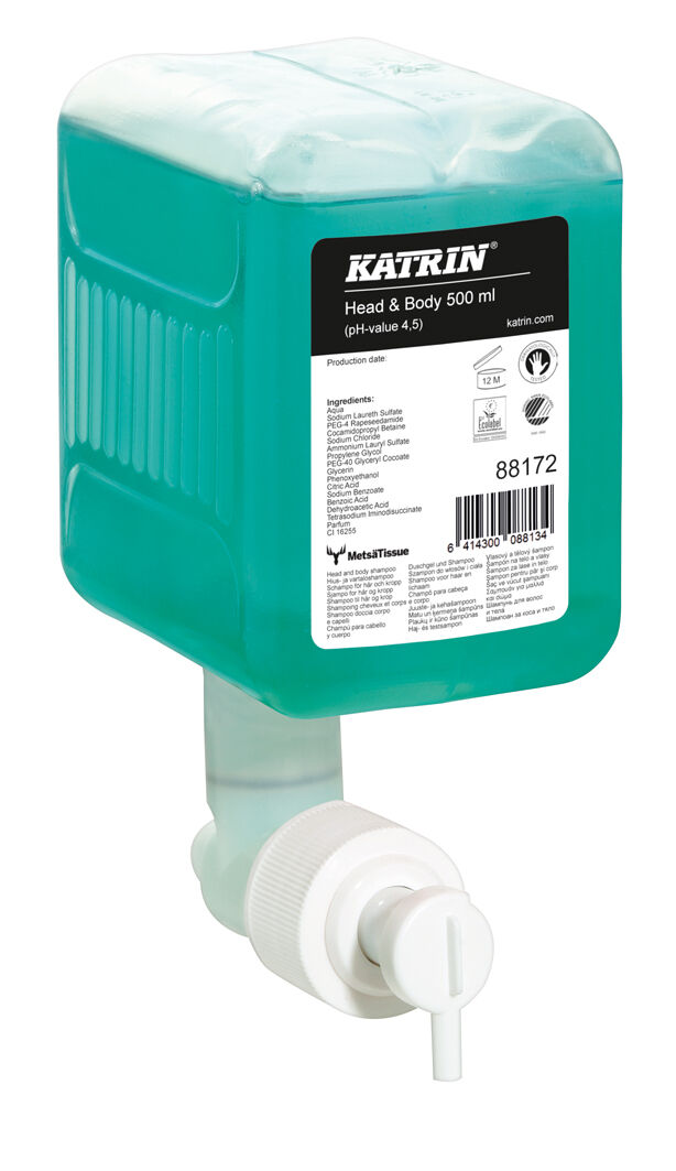 Katrin mýdlo tekuté na tělo a vlasy 500ml 88172